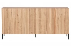 STRIPE SIDEBOARD NATURAL OAK 